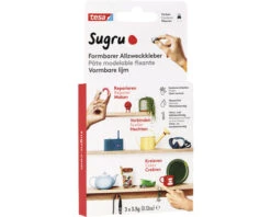 TESA Sugru Vormbare Lijm Zwart/wit/grijs 3 X 3,5 G