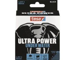 TESA Ultra Power Under Water Tape Zwart 50 Mm X 1,5 M
