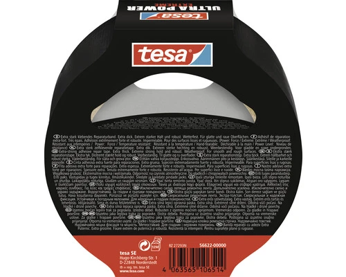 TESA Ultra Power Extreme Reparatietape Zwart 50 Mm X 10 M 13 TESA Ultra Power Extreme Reparatietape Zwart 50 Mm X 10 M - Afbeelding 11