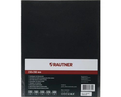 RAUTNER Schuurpapierset Sic 15-delig 4 RAUTNER Schuurpapierset Sic 15-delig - Afbeelding 2