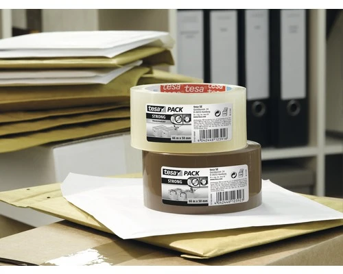 TESA Verpakkingstape Transparant 66 M X 50 Mm 4 TESA Verpakkingstape Transparant 66 M X 50 Mm - Afbeelding 2