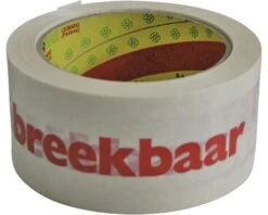 Tape Met Tekst Breekbaar 66 M X 50 Mm
