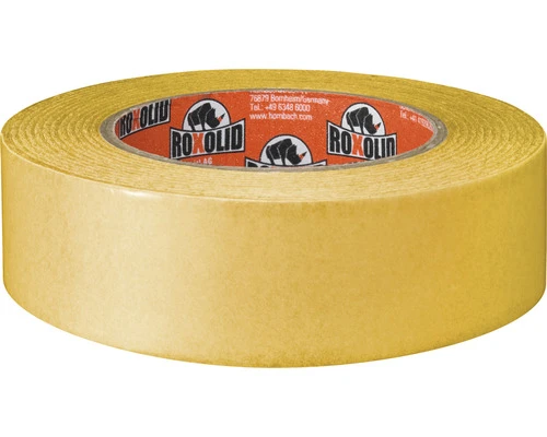 ROXOLID Duo Tape Permanent Dubbelzijdig Tape Voor Plinten Bruin 38 Mm X 25 M 4 ROXOLID Duo Tape Permanent Dubbelzijdig Tape Voor Plinten Bruin 38 Mm X 25 M - Afbeelding 2