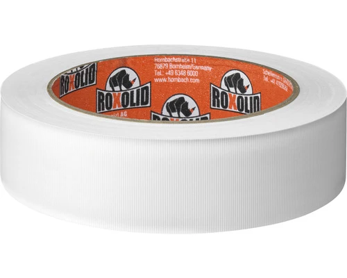 ROXOLID Afplaktape PVC Wit 33 M X 30 Mm 4 ROXOLID Afplaktape PVC Wit 33 M X 30 Mm - Afbeelding 2