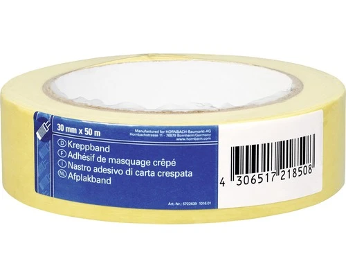 Afplaktape Beige 50 M X 30 Mm 3 Afplaktape Beige 50 M X 30 Mm