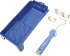 HORNBACH Set Lakrollers Textan Met Beugel Soft Touch En Verfbakje Rolbreedte 10 Cm