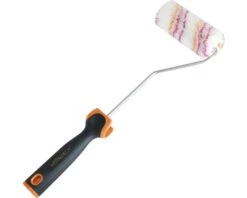 HORNBACH Muurverfroller Topflor Met Extra Lange Beugel Soft Touch Rolbreedte 12 Cm