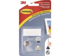 3M Command Schilderij Ophangstrips Wit Medium Tot 5,4 Kg