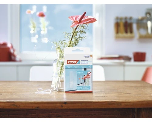 TESA Powerstrips Klevende Strips Transparant Voor Glas 1 Kg 8 Stuks 10 TESA Powerstrips Klevende Strips Transparant Voor Glas 1 Kg 8 Stuks - Afbeelding 8