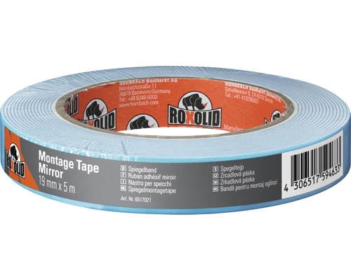 ROXOLID Spiegelmontagetape 5 M X 19 Mm 3 ROXOLID Spiegelmontagetape 5 M X 19 Mm