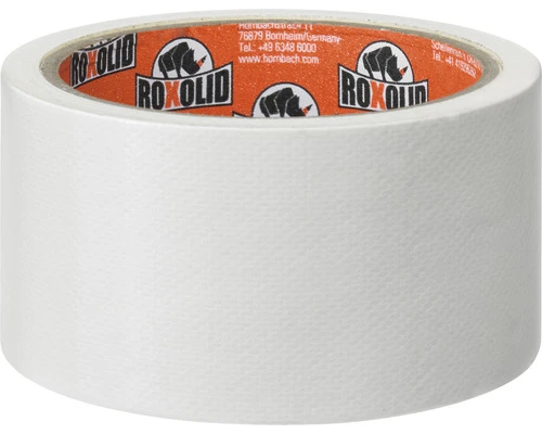 ROXOLID Duct Tape Wit 10 M X 50 Mm 4 ROXOLID Duct Tape Wit 10 M X 50 Mm - Afbeelding 2