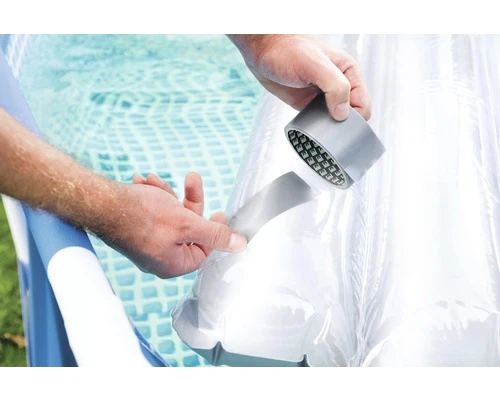 BISON Grizzly Tape Zilver 10 M X 48 Mm 5 BISON Grizzly Tape Zilver 10 M X 48 Mm - Afbeelding 3