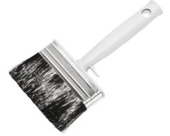 ECO Platte Kwast Kunstvezel Grijs 100 Mm