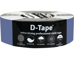 D-TAPE Permanent Duct Tape Blauw 50 M X 50 Mm